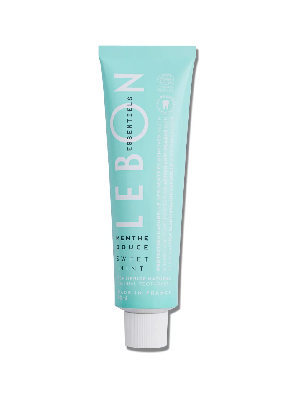 Lebon Essentiels balinamoji dantų pasta su saldžiąja mėta, 80ml - Image 3