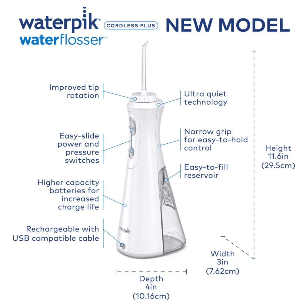 Bevielis burnos irigatorius WATERPIK WP-490 - Image 7